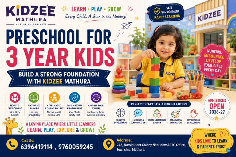 Preschool for 3 Year Kids